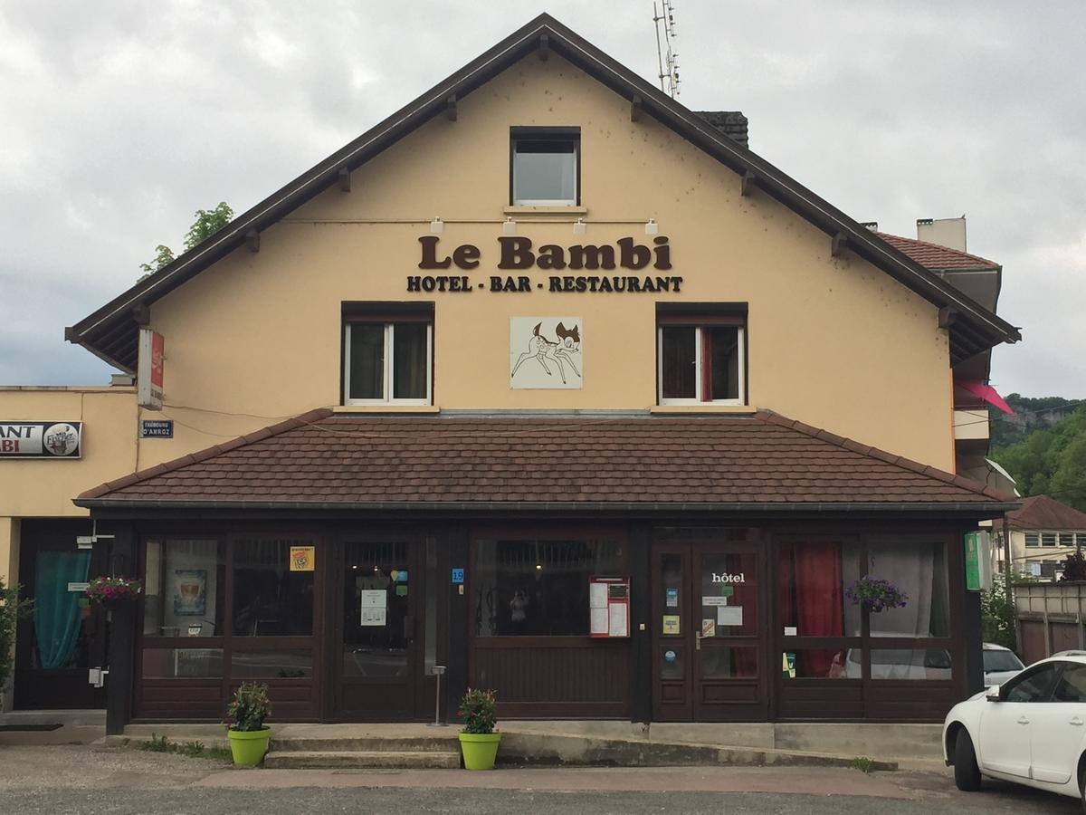 Le Bambi Hotel Baume-les-Dames Bagian luar foto